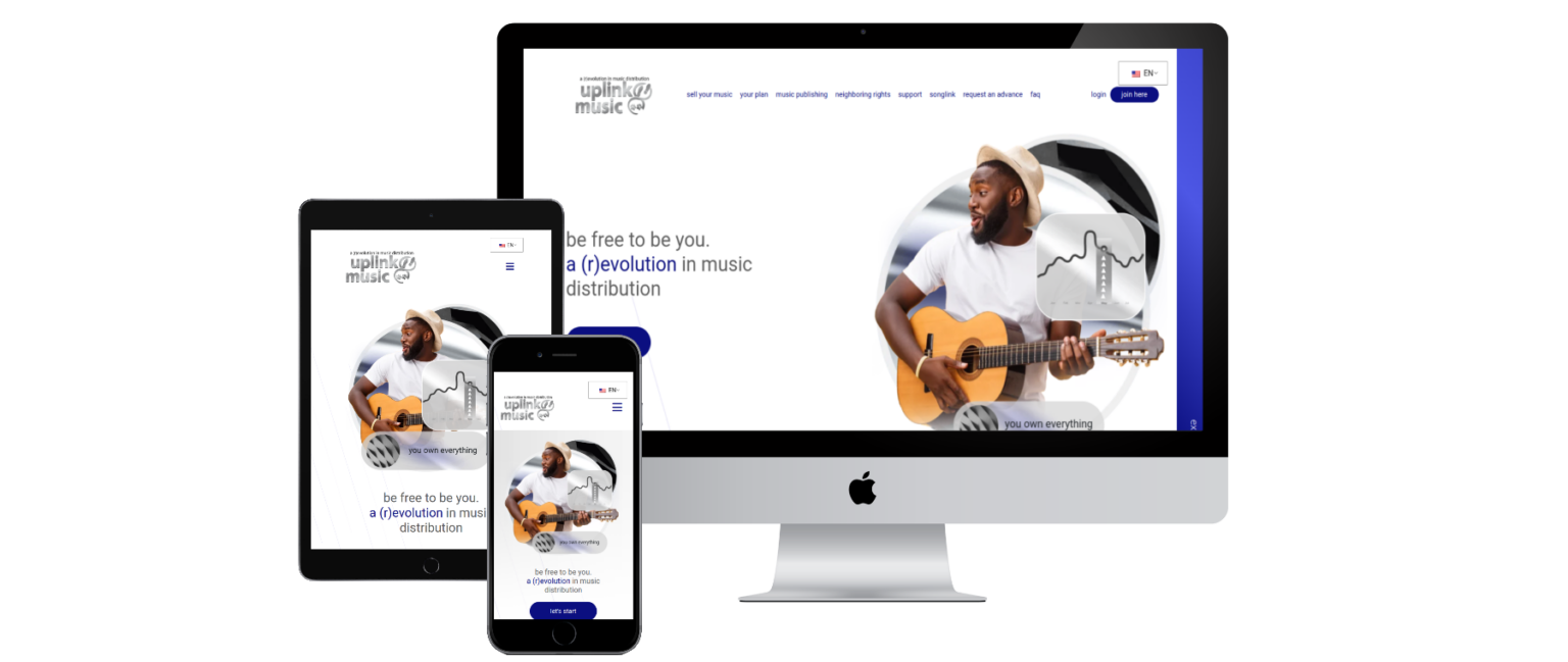 Genius Web Designs portfolio project